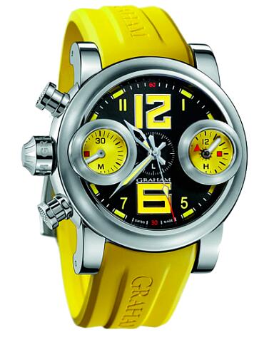 Review Replica Watch Graham Swordfish Big 12-6 Steel with Yellow Dial 2SWAS.B16A.K33B